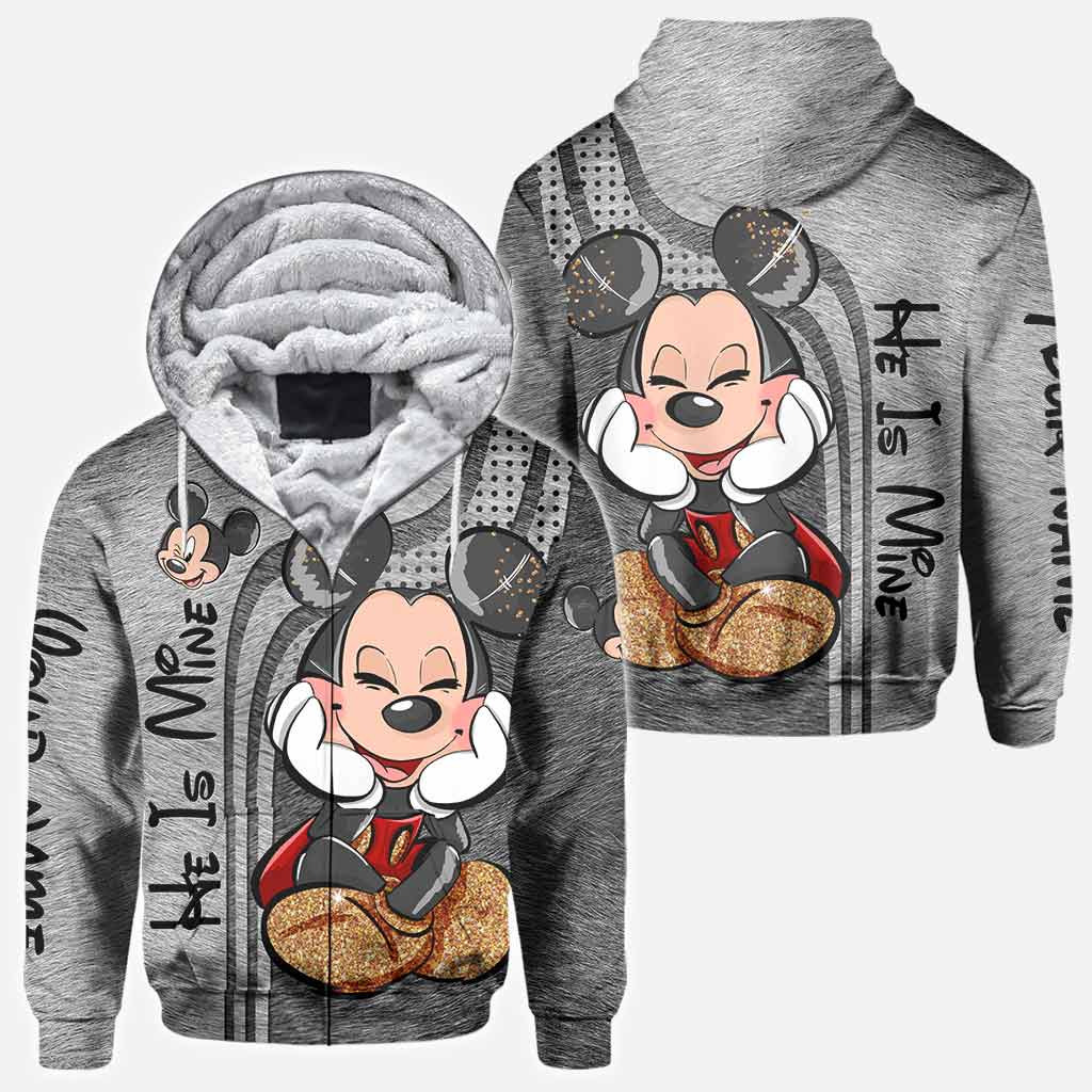 Personalized LGBT Couple Hoodie Custom Name All Over Sweatshirt