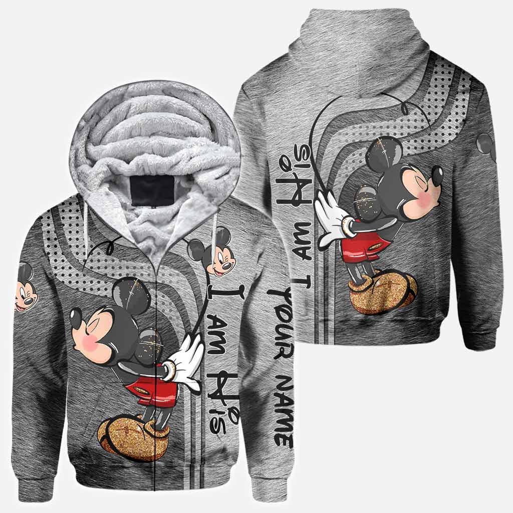 Personalized LGBT Couple Hoodie Custom Name All Over Sweatshirt