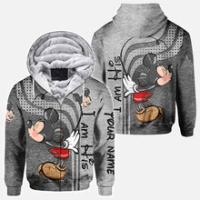 Load image into Gallery viewer, Personalized LGBT Couple Hoodie Custom Name All Over Sweatshirt
