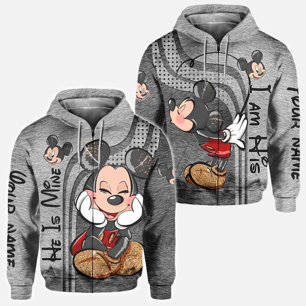 Personalized LGBT Couple Hoodie Custom Name All Over Sweatshirt