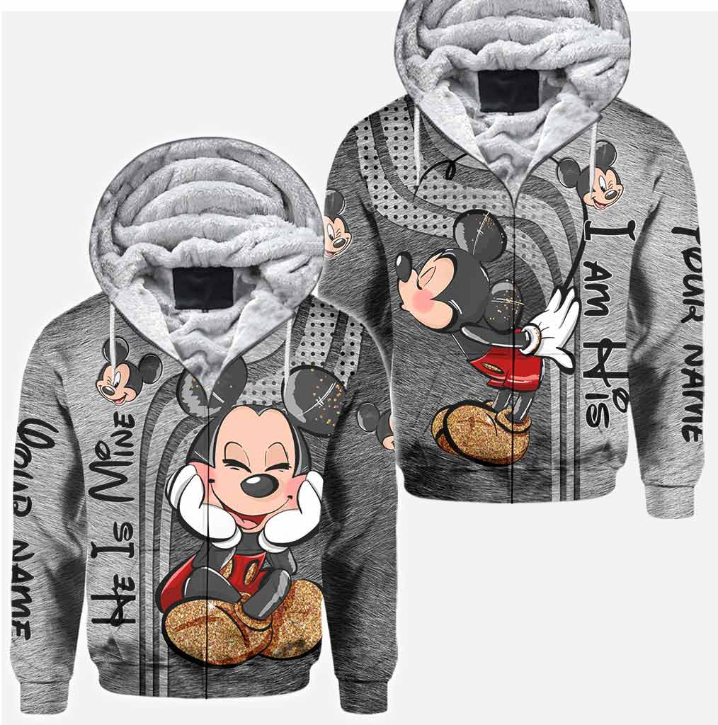 Personalized LGBT Couple Hoodie Custom Name All Over Sweatshirt