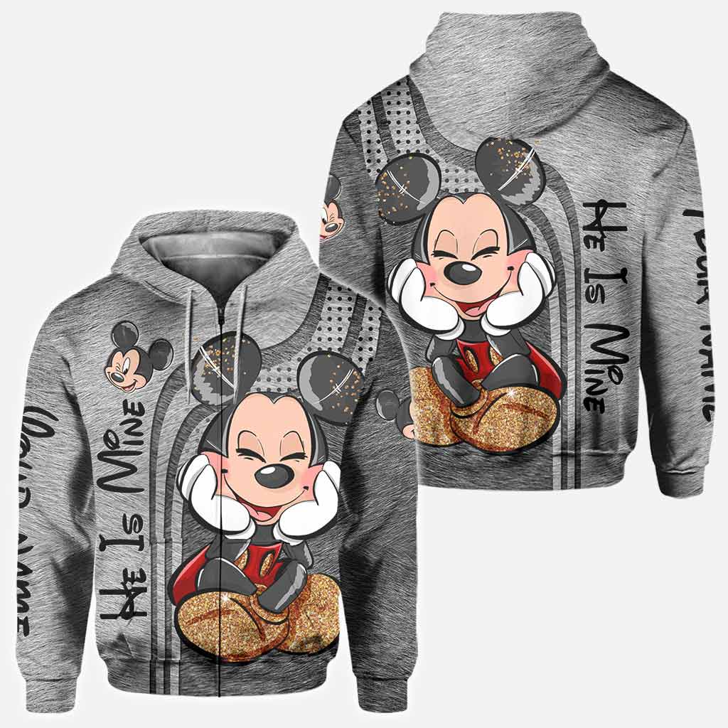 Personalized LGBT Couple Hoodie Custom Name All Over Sweatshirt