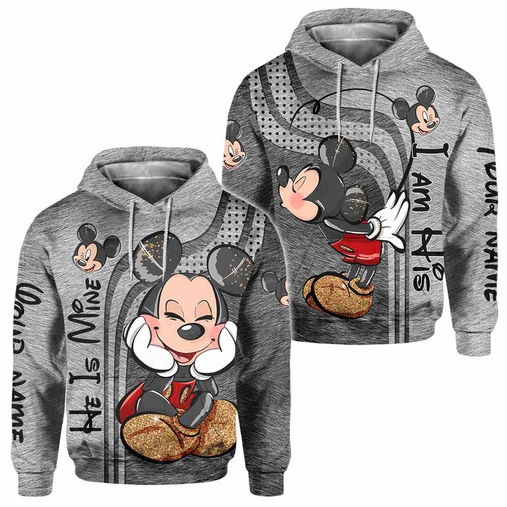 Personalized LGBT Couple Hoodie Custom Name All Over Sweatshirt