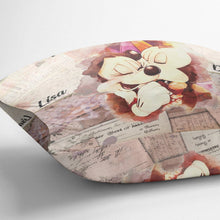 Load image into Gallery viewer, Personalized Couple Throw Pillow Together Since Custom Name Gift
