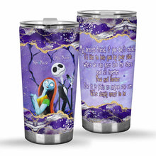 Load image into Gallery viewer, Personalized Nightmare Tumbler Custom Names Couple Gift
