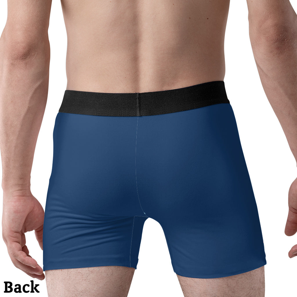 Personalized Ohana Men's Boxer Briefs Custom Name Gift for Couples
