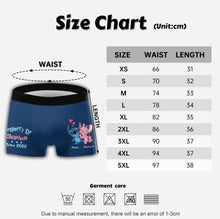 Load image into Gallery viewer, Personalized Ohana Men's Boxer Briefs Custom Name Gift for Couples
