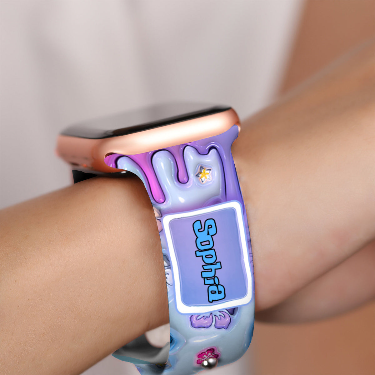 Personalized Ohana Apple Watch Band Custom Name Gift