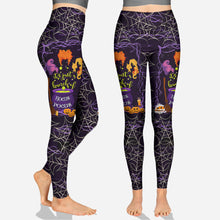 Load image into Gallery viewer, Personalized Hocus Pocus Hoodie and Leggings Set for Women
