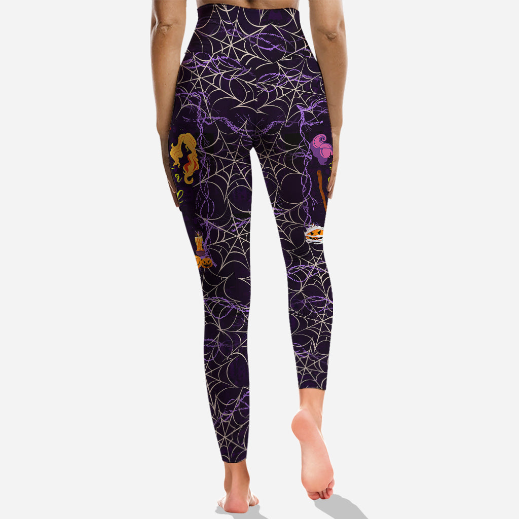 Personalized Hocus Pocus Hoodie and Leggings Set for Women