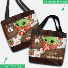 Load image into Gallery viewer, Personalized Multiple Sclerosis Awareness Tote Bag with Custom Name
