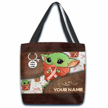 Load image into Gallery viewer, Personalized Multiple Sclerosis Awareness Tote Bag with Custom Name
