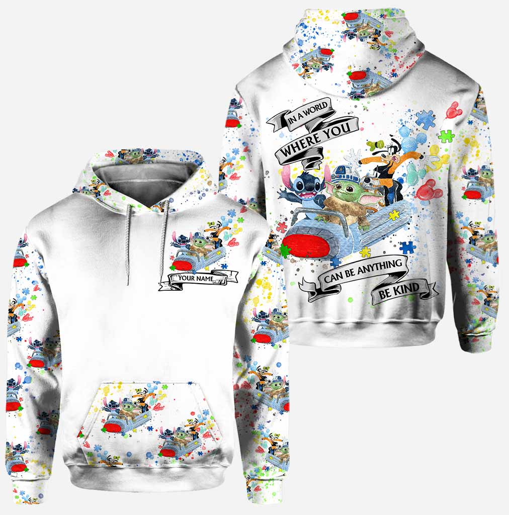 Personalized Autism Awareness Hoodie & Leggings Custom Name Gift