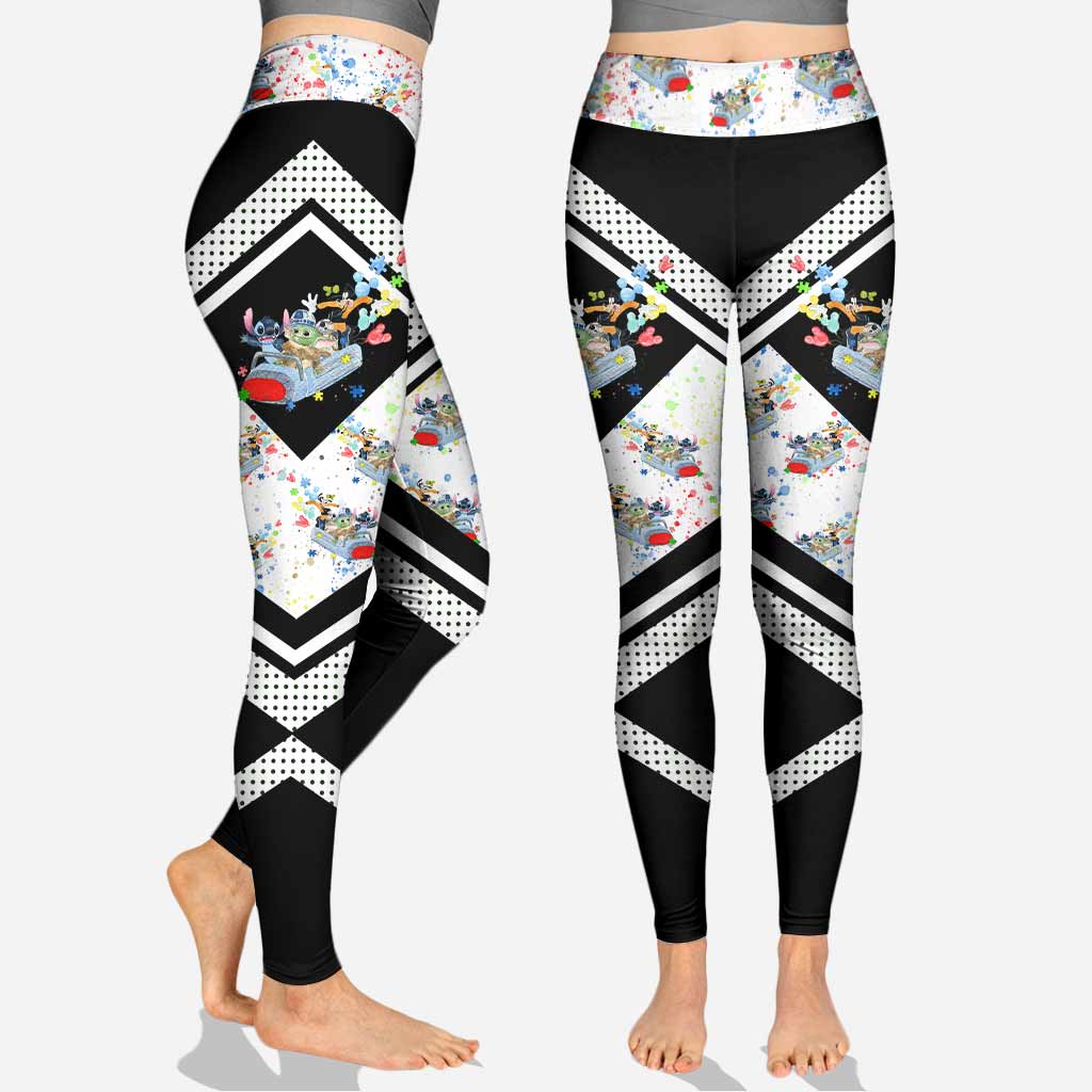Personalized Autism Awareness Hoodie & Leggings Custom Name Gift