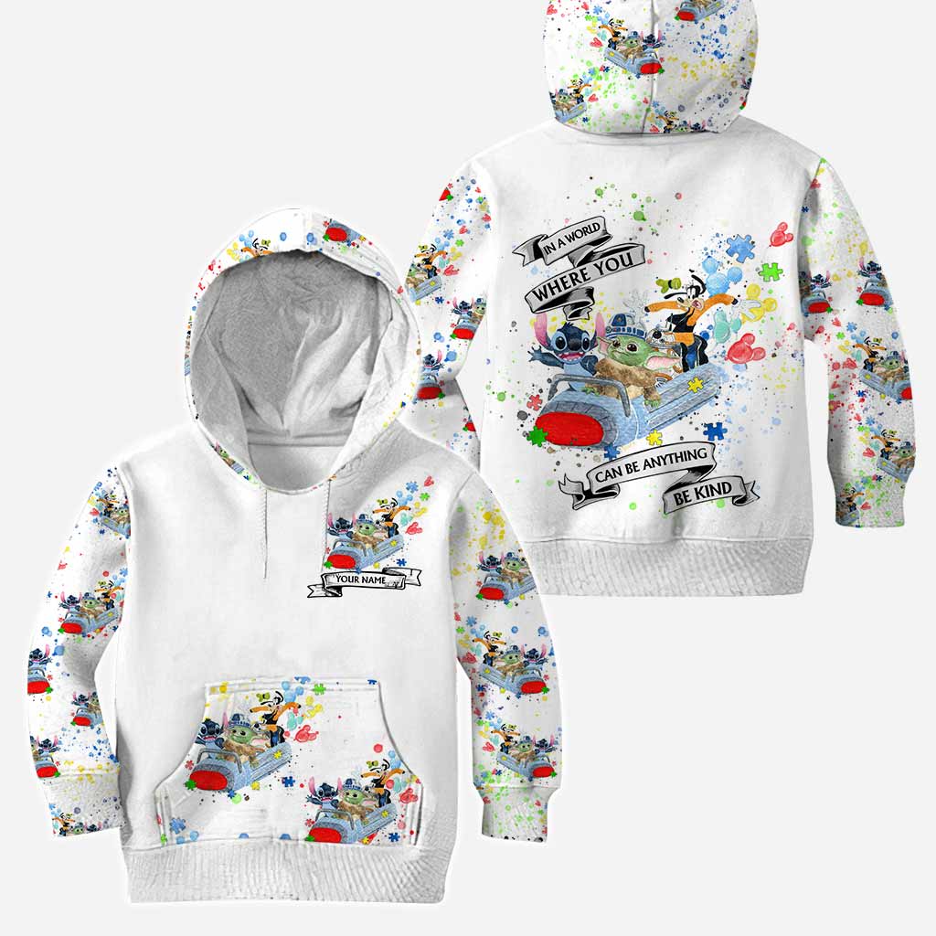 Personalized Autism Awareness Hoodie & Leggings Custom Name Gift