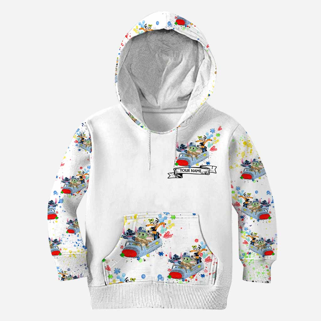 Personalized Autism Awareness Hoodie & Leggings Custom Name Gift