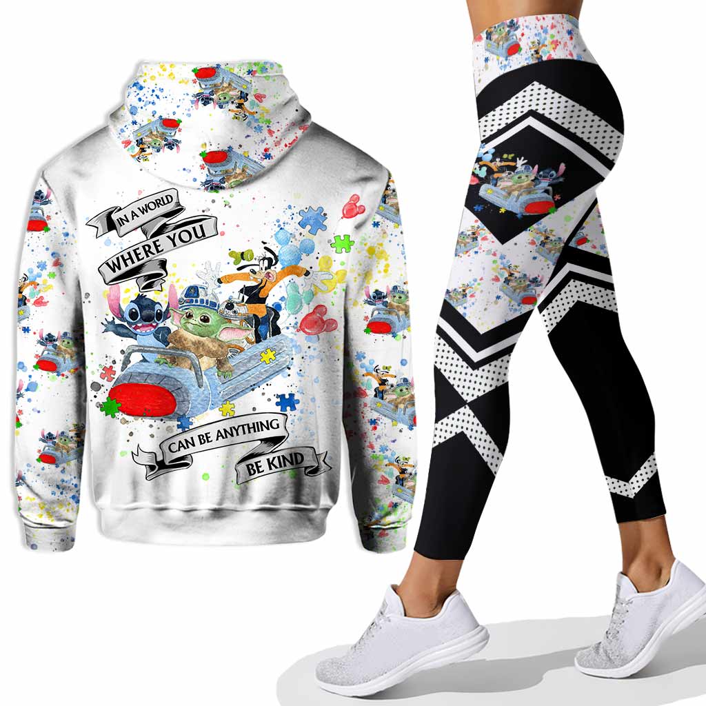 Personalized Autism Awareness Hoodie & Leggings Custom Name Gift
