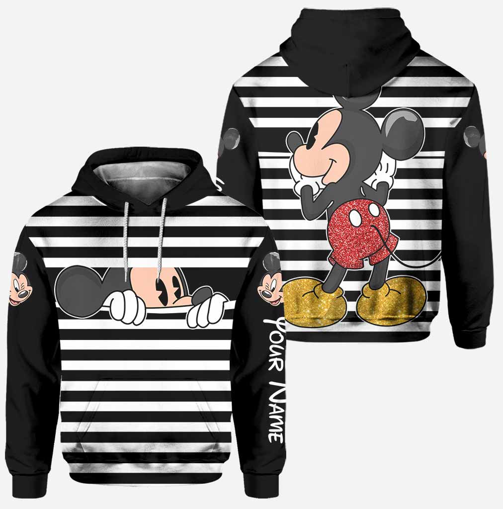 Personalized Mickey Mouse Hoodie and Leggings Custom Name Gift