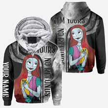 Load image into Gallery viewer, Personalized Nightmare All Over Hoodie for Couples | Custom Name Gift
