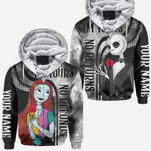 Load image into Gallery viewer, Personalized Nightmare All Over Hoodie for Couples | Custom Name Gift
