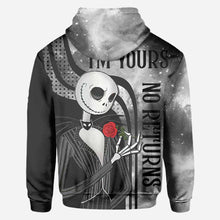 Load image into Gallery viewer, Personalized Nightmare All Over Hoodie for Couples | Custom Name Gift
