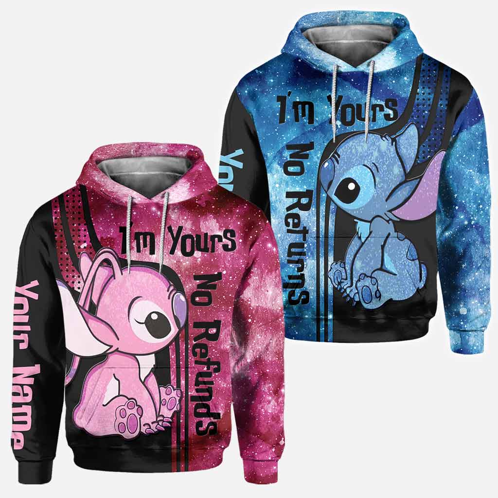 Personalized All Over T-Shirt & Hoodie Cute Design Gift for Couples