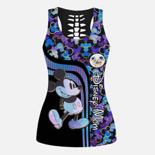 Load image into Gallery viewer, Personalized Disney Mom Hollow Tank &amp; Leggings Set Gift Idea
