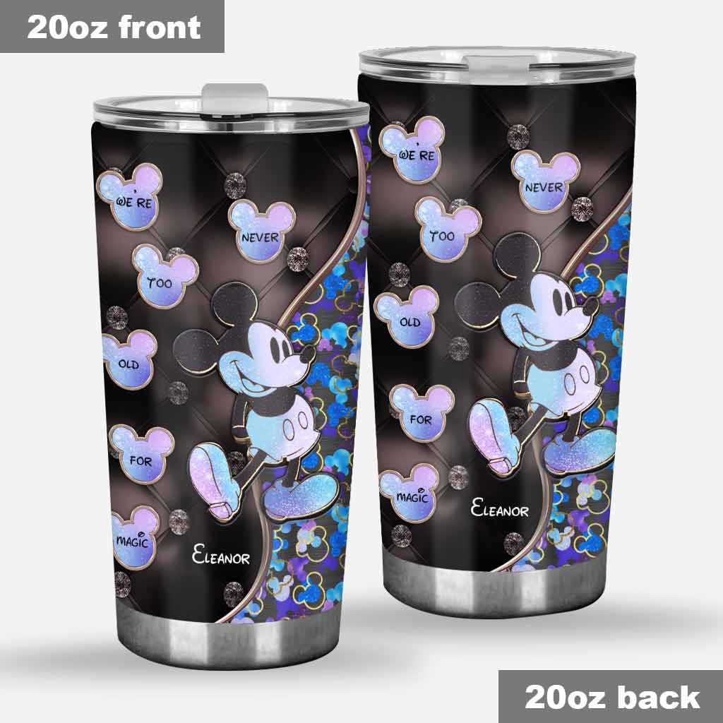 Personalized 50th Anniversary Tumbler Magic Theme Gift for Couple