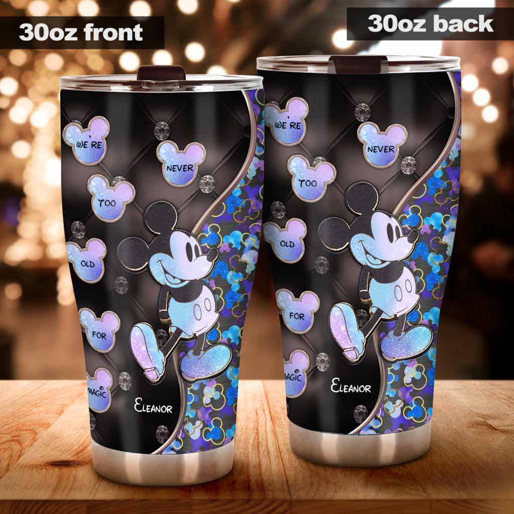 Personalized 50th Anniversary Tumbler Magic Theme Gift for Couple