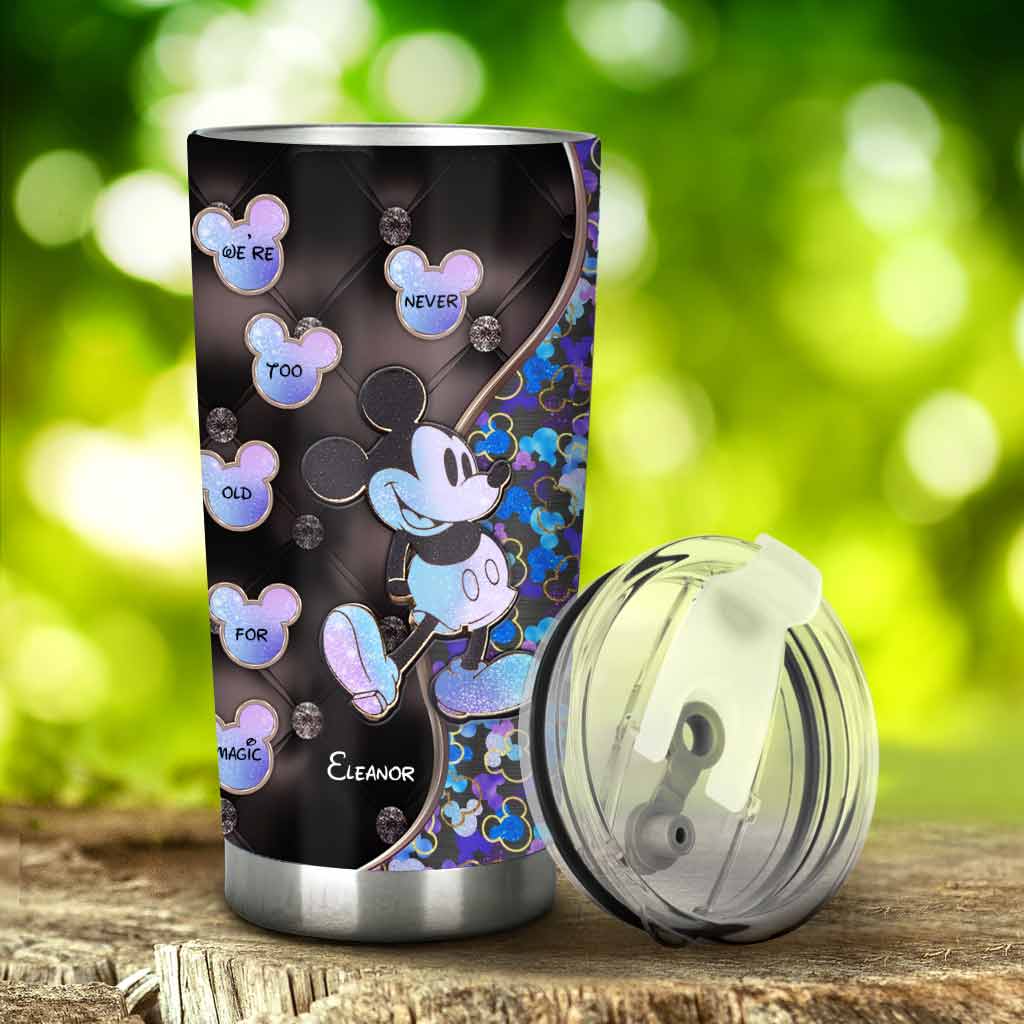 Personalized 50th Anniversary Tumbler Magic Theme Gift for Couple
