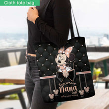 Load image into Gallery viewer, Personalized Mother's Day Tote Bag with Minnie Mouse Print
