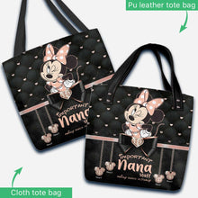 Load image into Gallery viewer, Personalized Mother's Day Tote Bag with Minnie Mouse Print
