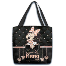 Load image into Gallery viewer, Personalized Mother's Day Tote Bag with Minnie Mouse Print
