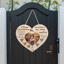 Load image into Gallery viewer, Personalized Wooden Heart Sign for Grandma - Custom Name Gift for Mother's Day
