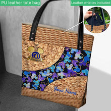 Load image into Gallery viewer, Personalized 50th Anniversary Mouse Ears Tote Bag Custom Name
