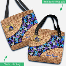 Load image into Gallery viewer, Personalized 50th Anniversary Mouse Ears Tote Bag Custom Name
