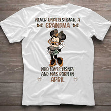 Load image into Gallery viewer, Personalized Grandma T-shirt &amp; Hoodie Disney Gift for Mother's Day
