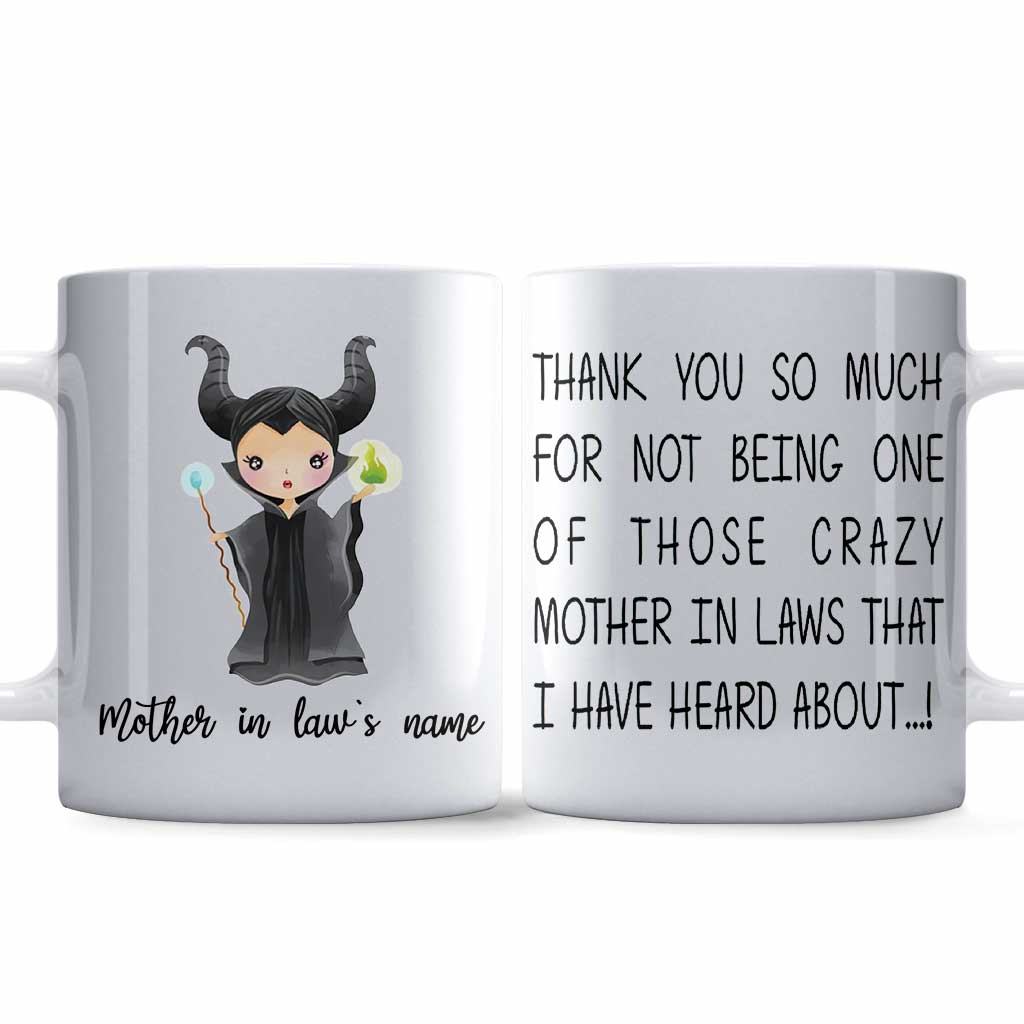 Personalized Thank You Mug for Mother-in-Law Custom Name Gift
