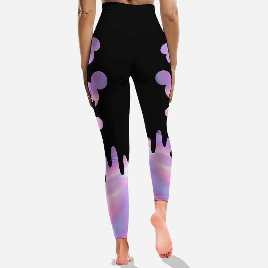 Personalized Mickey Mouse Hoodie and Leggings Set for Kids & Adults | Magical Gift