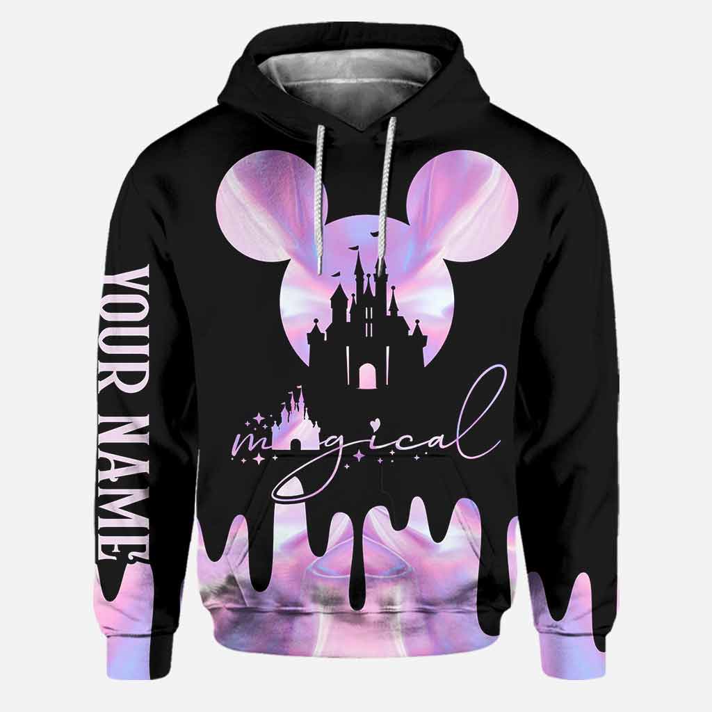 Personalized Mickey Mouse Hoodie and Leggings Set for Kids & Adults | Magical Gift