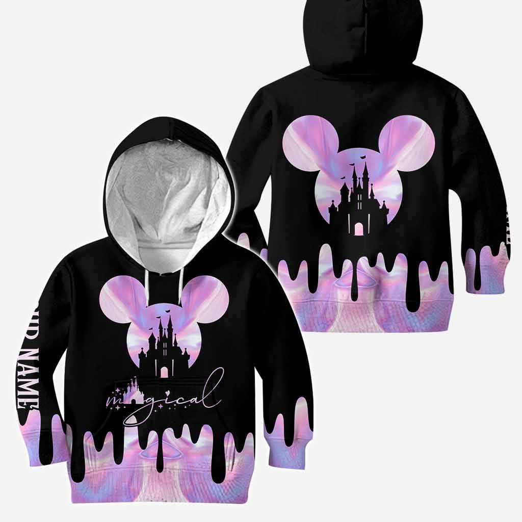 Personalized Mickey Mouse Hoodie and Leggings Set for Kids & Adults | Magical Gift