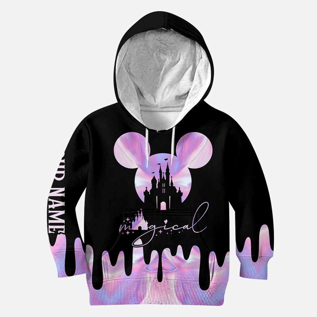 Personalized Mickey Mouse Hoodie and Leggings Set for Kids & Adults | Magical Gift