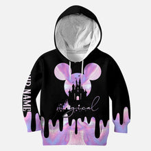 Load image into Gallery viewer, Personalized Mickey Mouse Hoodie and Leggings Set for Kids &amp; Adults | Magical Gift
