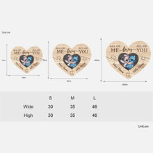Load image into Gallery viewer, Personalized Ohana Wood Sign with Names | Unique Couple Gift
