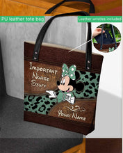 Load image into Gallery viewer, Personalized Tote Bag for Nurses with Custom Name Gift
