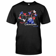 Load image into Gallery viewer, Personalized Happiest Grandma Independence Day T-shirt &amp; Hoodie Gift
