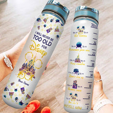 Load image into Gallery viewer, Personalized Disney Water Tracker Bottle Custom Name Gift
