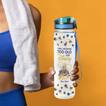Load image into Gallery viewer, Personalized Disney Water Tracker Bottle Custom Name Gift
