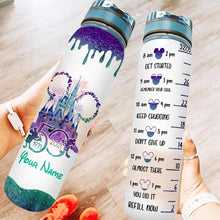 Load image into Gallery viewer, Personalized Water Tracker Bottle Custom Name 50th Birthday Gift
