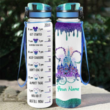 Load image into Gallery viewer, Personalized Water Tracker Bottle Custom Name 50th Birthday Gift
